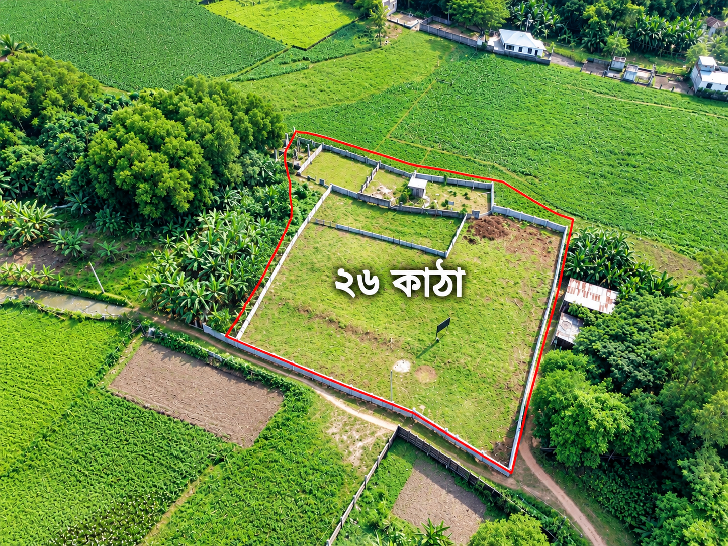 টেকপাড়া, ঢাকায় ২৬ কাঠা জমি বিক্রয় | বিনিয়োগ ও আবাসিক প্রকল্পের জন্য আকর্ষণীয় সুযোগ